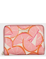 Portfel portfel damski kolor różowy - Answear.com Kate Spade