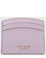 Portfel etui na karty damski kolor fioletowy - Answear.com Kate Spade