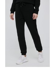 Spodnie spodnie dresowe damskie kolor czarny gładkie - Answear.com Peak Performance
