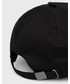 Czapka Peak Performance czapka bawełniana kolor czarny z aplikacją