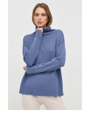 Sweter sweter wełniany damski  z golfem - Answear.com Max Mara Leisure