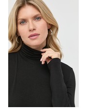 Sweter longsleeve damski kolor czarny z golfem - Answear.com Max Mara Leisure