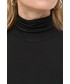 Sweter Max Mara Leisure longsleeve damski kolor czarny z golfem