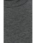 Sweter Max Mara Leisure longsleeve damski kolor szary z golfem