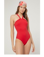 Strój kąpielowy jednoczęściowy strój kąpielowy kolor czerwony miękka miseczka - Answear.com Max Mara Leisure