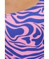 Strój kąpielowy Local Heroes jednoczęściowy strój kąpielowy kolor fioletowy miękka miseczka