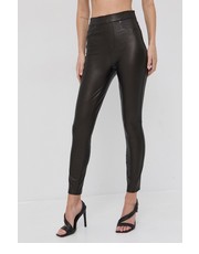Legginsy - Legginsy modelujące Leather-Like Ankle Skinny - Answear.com Spanx