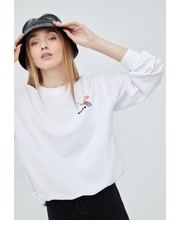 Bluza bluza damska kolor biały z nadrukiem - Answear.com Diadora