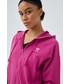 Bluza Diadora bluza bawełniana damska kolor fioletowy z kapturem z nadrukiem