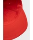 Czapka Kangol czapka bawełniana kolor czerwony z aplikacją