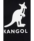 Bluza Kangol bluza bawełniana kolor czarny z nadrukiem
