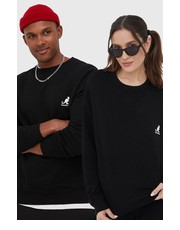 Bluza bluza bawełniana kolor czarny gładka - Answear.com Kangol