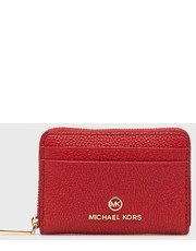 Portfel MICHAEL Michael Kors portfel skórzany damski kolor różowy - Answear.com Michael Michael Kors