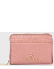 Portfel MICHAEL Michael Kors portfel skórzany damski kolor różowy - Answear.com Michael Michael Kors