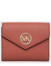 Portfel MICHAEL Michael Kors portfel skórzany damski kolor brązowy - Answear.com Michael Michael Kors