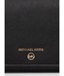 Kopertówka Michael Michael Kors MICHAEL Michael Kors kopertówka skórzana kolor czarny