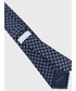 Krawat Michael Michael Kors MICHAEL Michael Kors Krawat jedwabny kolor granatowy
