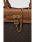 Shopper bag Michael Michael Kors MICHAEL Michael Kors torebka kolor brązowy