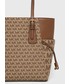 Shopper bag Michael Michael Kors MICHAEL Michael Kors torebka kolor brązowy