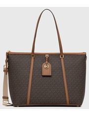 Shopper bag MICHAEL Michael Kors torebka kolor brązowy - Answear.com Michael Michael Kors