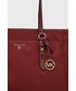 Shopper bag Michael Michael Kors MICHAEL Michael Kors torebka kolor bordowy