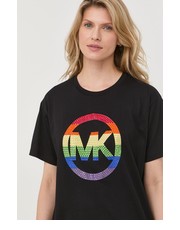 Bluzka MICHAEL Michael Kors t-shirt bawełniany kolor czarny - Answear.com Michael Michael Kors