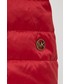 Kurtka Michael Michael Kors MICHAEL Michael Kors kurtka puchowa damska kolor czerwony przejściowa