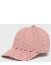 Czapka MICHAEL Michael Kors czapka kolor różowy wzorzysta - Answear.com Michael Michael Kors
