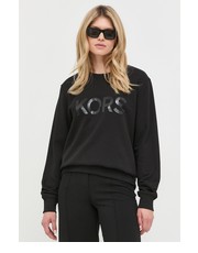 Bluza MICHAEL Michael Kors bluza bawełniana damska kolor czarny z nadrukiem - Answear.com Michael Michael Kors