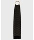 Szalik Michael Michael Kors MICHAEL Michael Kors szalik wełniany kolor czarny wzorzysty