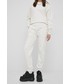 Spodnie Arkk Copenhagen spodnie dresowe kolor biały gładkie