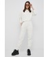 Spodnie Arkk Copenhagen spodnie dresowe kolor biały gładkie