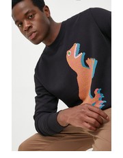 Bluza męska PS Paul Smith bluza bawełniana męska kolor czarny z nadrukiem - Answear.com Ps Paul Smith
