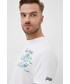 T-shirt - koszulka męska MC2 SAINT BARTH MC2 Saint Barth t-shirt bawełniany kolor biały z nadrukiem