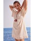Sukienka Women Secret womensecret sukienka BAZAR kolor beżowy mini oversize