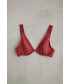 Strój kąpielowy Women Secret womensecret biustonosz kąpielowy Weekend Escape kolor czerwony usztywniona miseczka