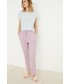 Piżama Women Secret womensecret spodnie piżamowe  Minerals damskie kolor fioletowy