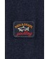 Sweter męski Paul&Shark sweter wełniany męski kolor szary lekki
