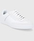 Sneakersy męskie Paul&Shark Buty skórzane kolor biały