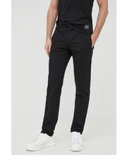 Spodnie męskie spodnie dresowe męskie kolor czarny gładkie - Answear.com Paul&Shark