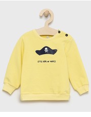 Bluza bluza dziecięca kolor żółty z nadrukiem - Answear.com Birba&Trybeyond