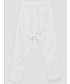 Spodnie Birba&Trybeyond spodnie z domieszką lnu dziecięce kolor biały gładkie