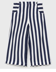 Spodnie spodnie dziecięce kolor granatowy wzorzyste - Answear.com Birba&Trybeyond