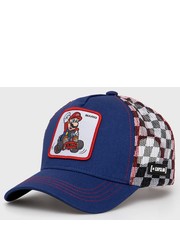 Czapka czapka kolor granatowy z aplikacją - Answear.com Capslab