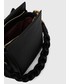 Listonoszka Coccinelle torebka skórzana kolor czarny