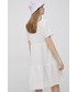 Sukienka Jdy sukienka kolor biały mini rozkloszowana