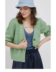 Sweter Kardigan damski kolor zielony lekki - Answear.com Jdy