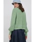 Sweter Jdy Kardigan damski kolor zielony lekki
