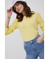 Sweter Jdy sweter damski kolor żółty