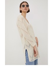 Sweter sweter damski kolor beżowy lekki - Answear.com Jdy